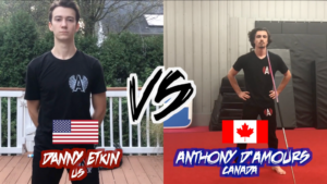 Danny Etkin VS Anthony D'Amours Weapons Battle