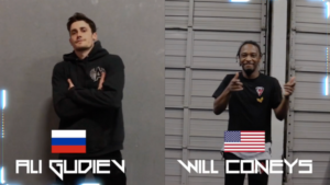 Ali Gudiev vs Will Coneys 1V1 TRICKING