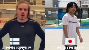 Johan Kirsila vs Fuju Honjo 1v1 Tricking