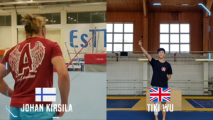 Johan Kirsila vs Tiki Wu 1v1 Tricking