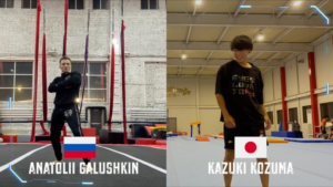 Anatolii Galushkin vs Kazuki Kozuma 1v1 Tricking