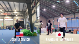 Josh Ladevich vs Akatsuki Watanabe 1v1 Tricking